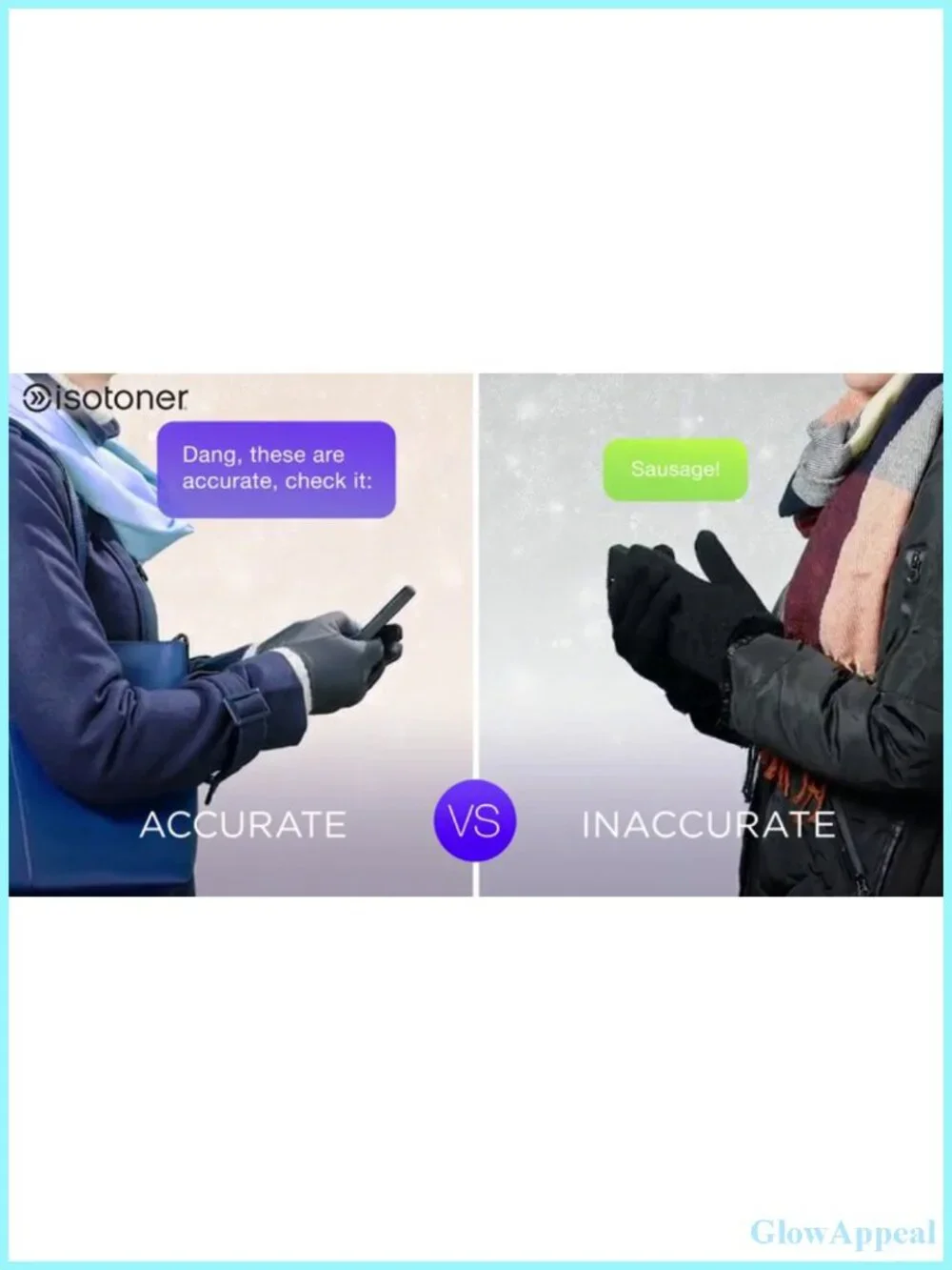 Womens Touchscreen Cable Knit Sherpasoft Gloves with Fleece Lining